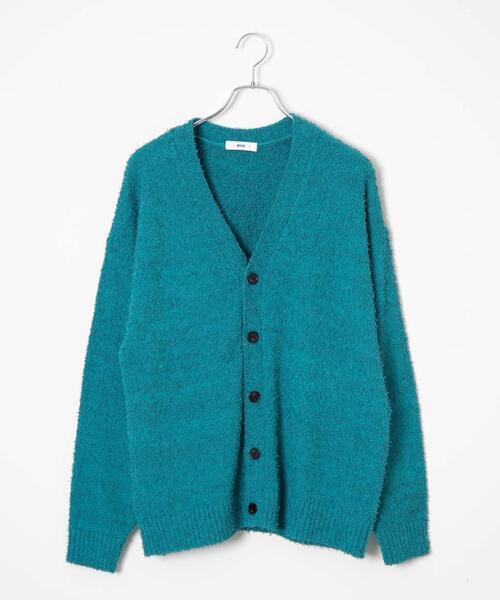 WEGO（ウィゴー）の「WEGO/ツイストブークレカーディガン（カーディガン/ボレロ・メンズ・ブラック系その他/ブラック/ブルー/オレンジ系その他/グレー・LARGE/MEDIUM）」の19枚目の写真