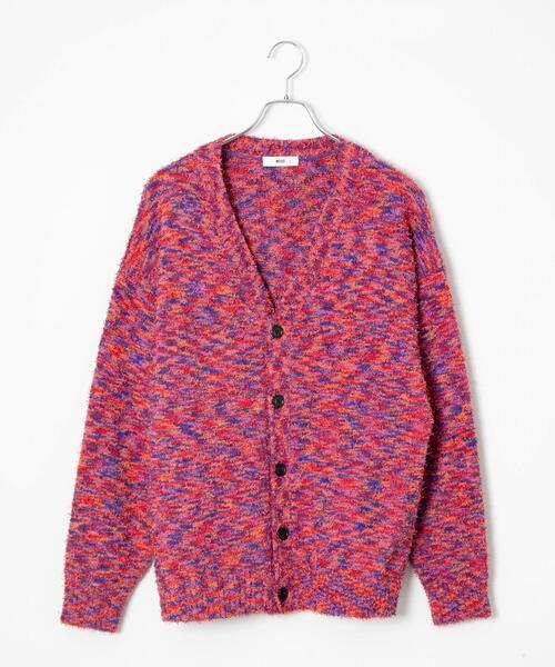 WEGO（ウィゴー）の「WEGO/ツイストブークレカーディガン（カーディガン/ボレロ・メンズ・ブラック系その他/ブラック/ブルー/オレンジ系その他/グレー・LARGE/MEDIUM）」の20枚目の写真