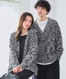 WEGO/ツイストブークレカーディガン