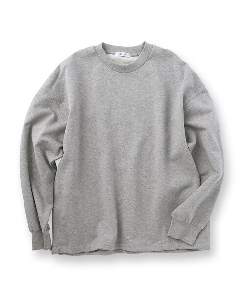 tk.TAKEO KIKUCHI（ティーケータケオキクチ）の「◆ドロストスウェットプルオーバー（スウェット・メンズ・グレー系4/ブラック/ホワイト・02/03）」の4枚目の写真
