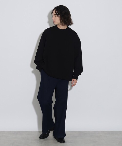 tk.TAKEO KIKUCHI（ティーケータケオキクチ）の「◆ドロストスウェットプルオーバー（スウェット・メンズ・グレー系4/ブラック/ホワイト・02/03）」の18枚目の写真