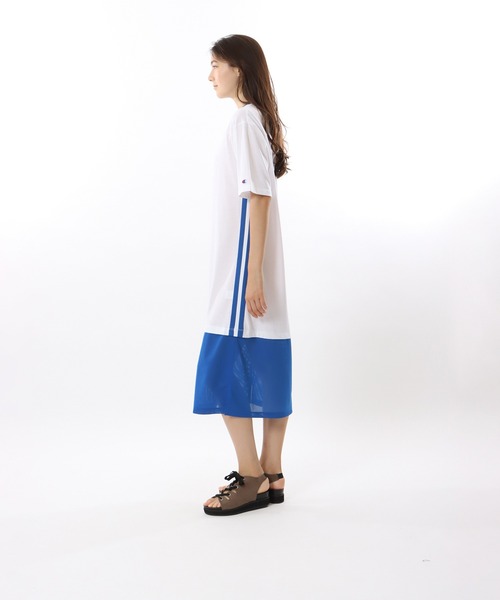 Champion(チャンピオン)の「【Champion/チャンピオン】レディース ワンピース(ワンピース・レディース・ダークグリーン/ホワイト/ブラック・LARGE/MEDIUM)」の5枚目の写真