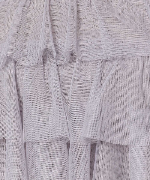 mysty woman（ミスティウーマン）の「肩リボンチュールキャミ　 106916（シャツ/ブラウス・レディース・ベージュ/グレー/アイボリー・FREE）」の15枚目の写真