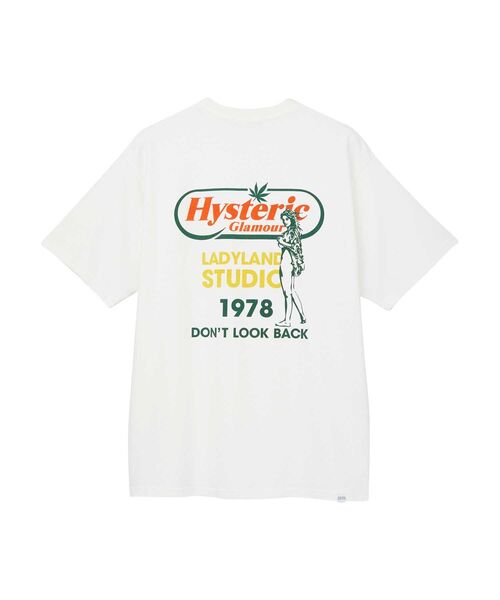 HYSTERIC GLAMOUR（ヒステリックグラマー）の「LADYLAND STUDIO Tシャツ（Tシャツ/カットソー・メンズ・トップグレー/ブラック/ホワイト・X-LARGE/LARGE/MEDIUM/SMALL）」の2枚目の写真