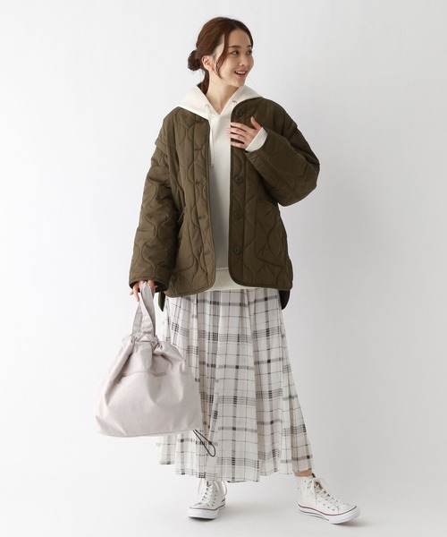 GLOBAL WORK（グローバルワーク）の「ライトクッションパーカープルオーバー/975606（パーカー・レディース・アイボリー/グレイッシュベージュ/ミント/ラベンダー・MEDIUM/LARGE）」の19枚目の写真