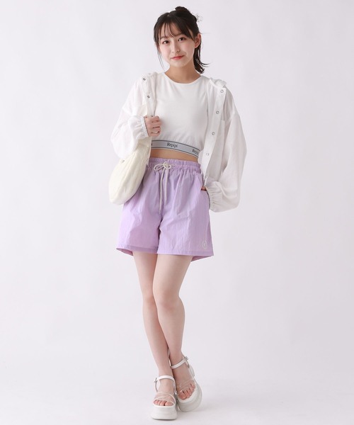 repipi armario（レピピ アルマリオ）の「スソロゴショートタンクトップ（タンクトップ・キッズ・ホワイト/ブラック/グレー/その他・SMALL/LARGE/MEDIUM）」の13枚目の写真