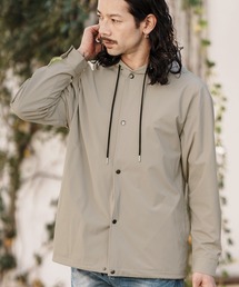 ms5563- Back Side Vivid Color Mesh Hood Shirts フーディーシャツ