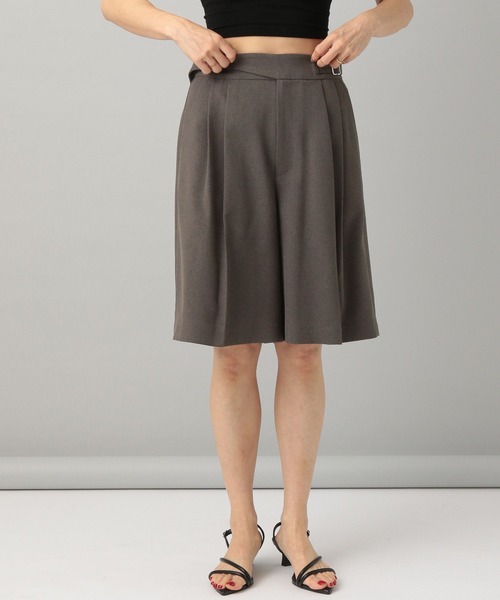 A part by(アパートバイ)の「リネンライクグルカショーツ(その他パンツ・レディース・ライトベージュ/チャコールグレー・SMALL/MEDIUM)」の10枚目の写真
