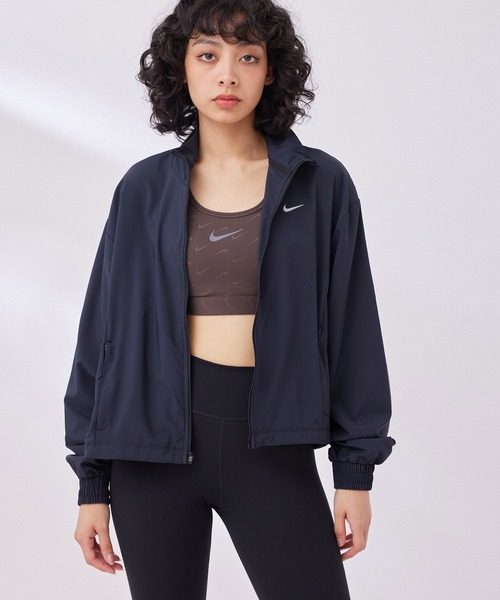 NIKE(ナイキ)の「【NIKE】ナイキ Dri-FIT ワン ジャケット ウィメンズ(ブルゾン・レディース・ブラック/ダークブラウン/パープル系その他2・M/S)」の2枚目の写真