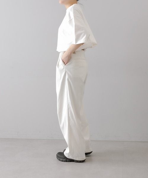 ear PAPILLONNER(イアパピヨネ)の「【Wendy's(ウェンディーズ)コラボ第二弾!】コットン刺しゅうTシャツ(Tシャツ/カットソー・レディース・ブラック/ホワイト・FREE)」の20枚目の写真