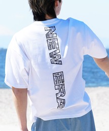 【ムラサキスポーツ限定】NEW ERA/ニューエラ 半袖Ｔシャツ オーバーサイズ バックプリント 吸汗速乾 14334731/14334732/14334733/14334734