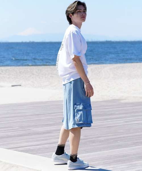 NEW ERA(ニューエラ)の「【ムラサキスポーツ限定】NEW ERA/ニューエラ 半袖Tシャツ オーバーサイズ バックプリント 吸汗速乾 14334731/14334732/14334733/14334734(Tシャツ/カットソー・メンズ・ブラック系その他/ホワイト系その他2/ブラック系その他2/ホワイト系その他・M/L/XL/2XL)」の18枚目の写真