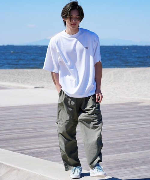 NEW ERA(ニューエラ)の「【ムラサキスポーツ限定】NEW ERA/ニューエラ 半袖Tシャツ オーバーサイズ バックプリント 吸汗速乾 14334731/14334732/14334733/14334734(Tシャツ/カットソー・メンズ・ブラック系その他/ホワイト系その他2/ブラック系その他2/ホワイト系その他・M/L/XL/2XL)」の8枚目の写真