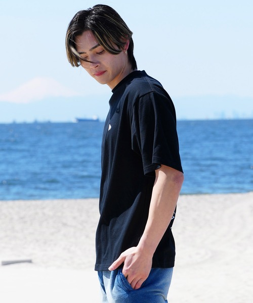 NEW ERA(ニューエラ)の「【ムラサキスポーツ限定】NEW ERA/ニューエラ 半袖Tシャツ オーバーサイズ バックプリント 吸汗速乾 14334731/14334732/14334733/14334734(Tシャツ/カットソー・メンズ・ブラック系その他/ホワイト系その他2/ブラック系その他2/ホワイト系その他・M/L/XL/2XL)」の20枚目の写真