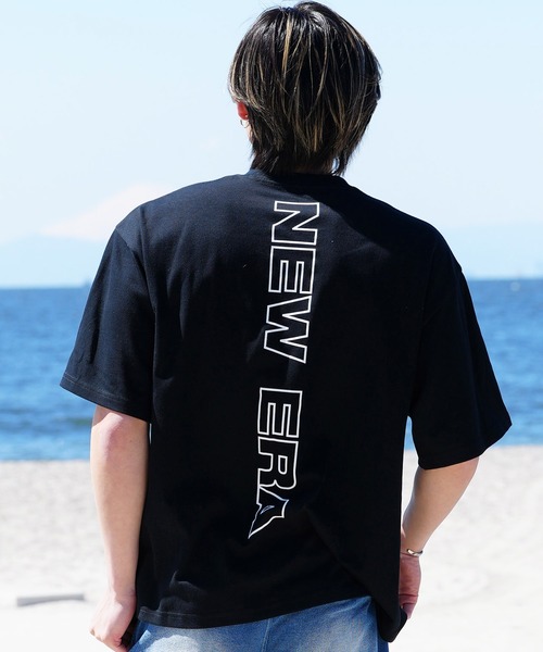 NEW ERA(ニューエラ)の「【ムラサキスポーツ限定】NEW ERA/ニューエラ 半袖Tシャツ オーバーサイズ バックプリント 吸汗速乾 14334731/14334732/14334733/14334734(Tシャツ/カットソー・メンズ・ブラック系その他/ホワイト系その他2/ブラック系その他2/ホワイト系その他・M/L/XL/2XL)」の21枚目の写真