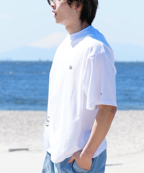 NEW ERA(ニューエラ)の「【ムラサキスポーツ限定】NEW ERA/ニューエラ 半袖Tシャツ オーバーサイズ バックプリント 吸汗速乾 14334731/14334732/14334733/14334734(Tシャツ/カットソー・メンズ・ブラック系その他/ホワイト系その他2/ブラック系その他2/ホワイト系その他・M/L/XL/2XL)」の13枚目の写真
