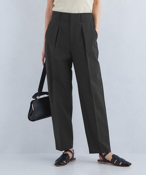 green label relaxing（グリーンレーベルリラクシング）の「［size SHORTあり］カーヴィ パンツ（その他パンツ・レディース・ケリー/ブラック/その他1・SHORT/34/36/38/40）」の8枚目の写真