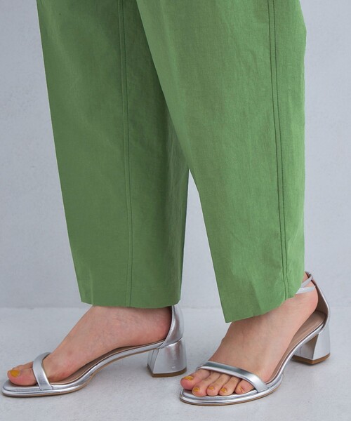 green label relaxing（グリーンレーベルリラクシング）の「［size SHORTあり］カーヴィ パンツ（その他パンツ・レディース・ケリー/ブラック/その他1・SHORT/34/36/38/40）」の19枚目の写真