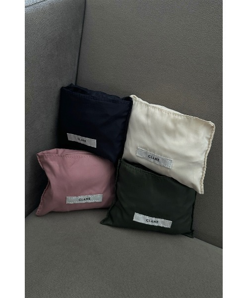 CLANE(クラネ)の「CLANE/クラネ/POCKETABLE ECO BAG(エコバッグ/サブバッグ・レディース・カーキ/アイボリー/ピンク/ネイビー・F)」の12枚目の写真