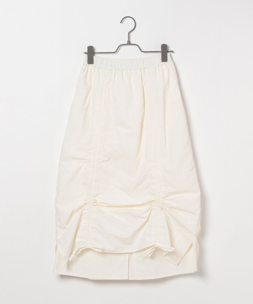 PAGEBOY（ページボーイ）の「ダブルレイヤードスカート（スカート・レディース・オフホワイト/チャコールグレー・FREE）」の21枚目の写真