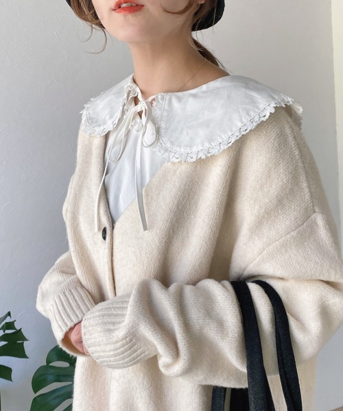 Crisp（クリスプ）の「【ZOZO限定】丸衿オーバーチュニック（シャツ/ブラウス・レディース・ホワイト・FREE）」の19枚目の写真