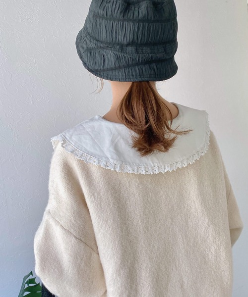 Crisp（クリスプ）の「【ZOZO限定】丸衿オーバーチュニック（シャツ/ブラウス・レディース・ホワイト・FREE）」の20枚目の写真