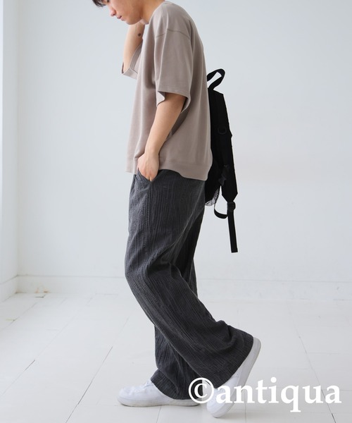 アルマアンローズ   ワイドパンツ ワイドパンツ（その他パンツ）｜antiqua（アンティカ）の