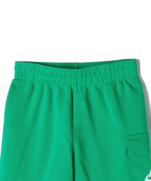 NIKE(ナイキ)の「NIKE NKB B NSW HBR CARGO SHORT SET(Tシャツ/カットソー・キッズ・ブラック/グリーン・110cm/105cm/120cm/115cm)」の11枚目の写真