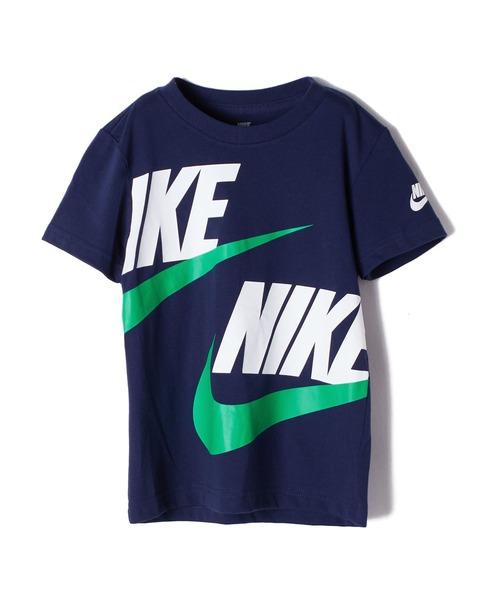 NIKE(ナイキ)の「NIKE NKB B NSW HBR CARGO SHORT SET(Tシャツ/カットソー・キッズ・ブラック/グリーン・110cm/105cm/120cm/115cm)」の13枚目の写真