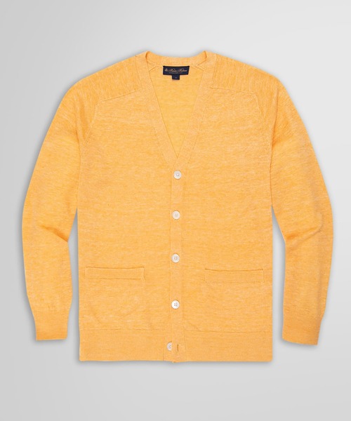 BROOKS BROTHERS（ブルックスブラザーズ）の「リネン Vネック