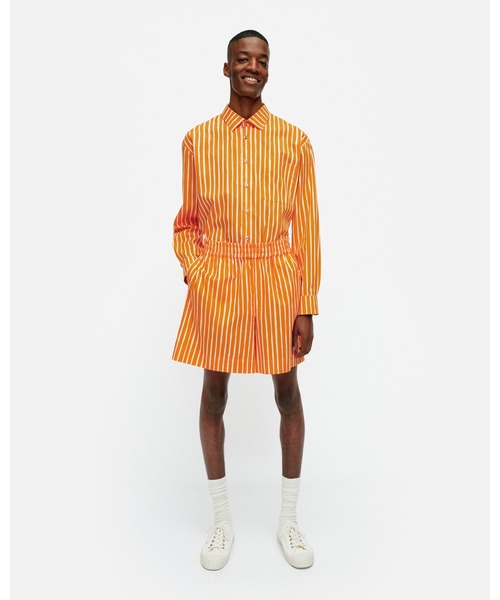 marimekko（マリメッコ）の「【kioski】Jokapoika / shorts（その他パンツ・レディース・ピンク系その他/ライトグリーン/ネイビー/オレンジ・MEDIUM/SMALL/X-SMALL/LARGE）」の8枚目の写真