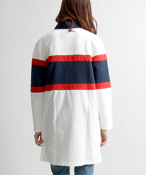 FILA(フィラ)の「∴WEGO/FILAラガーワンピース(ワンピース・レディース・ホワイト/ネイビー・FREE)」の8枚目の写真