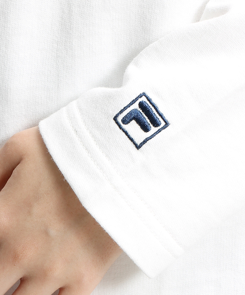 FILA(フィラ)の「∴WEGO/FILAラガーワンピース(ワンピース・レディース・ホワイト/ネイビー・FREE)」の3枚目の写真