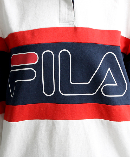 FILA(フィラ)の「∴WEGO/FILAラガーワンピース(ワンピース・レディース・ホワイト/ネイビー・FREE)」の5枚目の写真