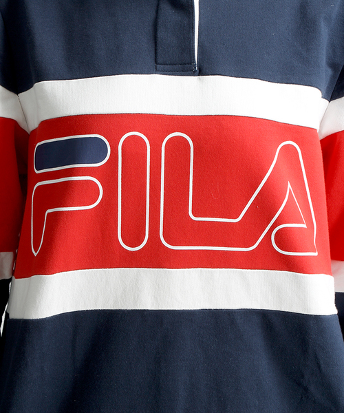 FILA(フィラ)の「∴WEGO/FILAラガーワンピース(ワンピース・レディース・ホワイト/ネイビー・FREE)」の6枚目の写真