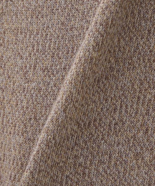 JOURNAL STANDARD relume（ジャーナルスタンダード　レリューム）の「綿/麻 メランジニットカーディガン（ニット/セーター・メンズ・パープル/ベージュ/グレー・LARGE/MEDIUM）」の5枚目の写真
