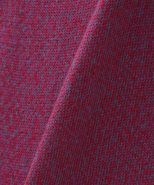 JOURNAL STANDARD relume（ジャーナルスタンダード　レリューム）の「綿/麻 メランジニットカーディガン（ニット/セーター・メンズ・パープル/ベージュ/グレー・LARGE/MEDIUM）」の4枚目の写真