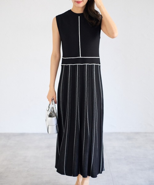 トッコクローゼットノースリーブワンピース セール 50%OFF】トッコクローゼット tocco closet 取り外し可能