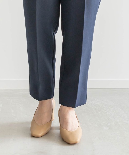 RANDA（ランダ）の「走れる美脚パンプス スクエアトゥ×Vカット（パンプス・レディース・ブラック/ベージュ/アイボリー・23/24/25/22/25.5/22.5/24.5/23.5）」の12枚目の写真