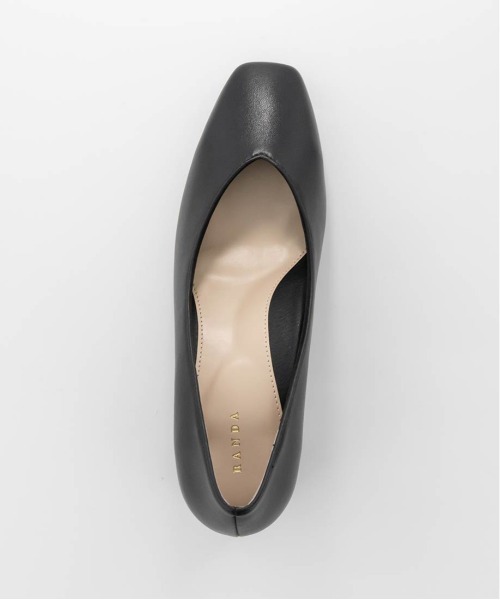 RANDA（ランダ）の「走れる美脚パンプス スクエアトゥ×Vカット（パンプス・レディース・ブラック/ベージュ/アイボリー・23/24/25/22/25.5/22.5/24.5/23.5）」の19枚目の写真