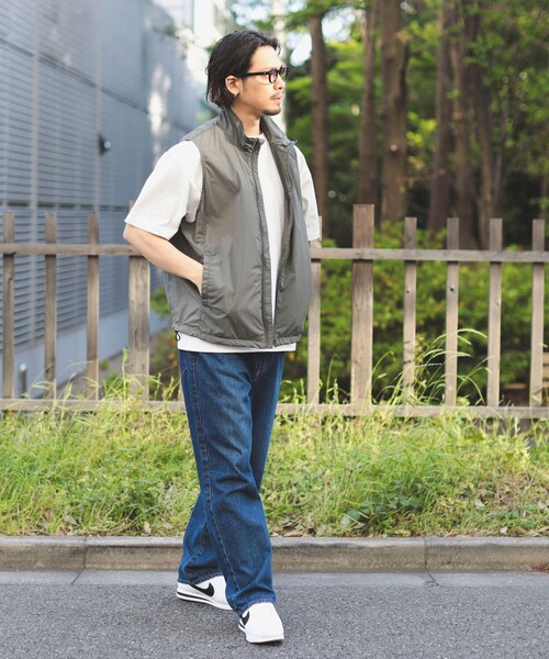 B:MING by BEAMS(ビーミングバイビームス)の「ライトナイロン ベスト(ベスト・メンズ・ブラック/グリーン系その他・MEDIUM/LARGE/SMALL)」の7枚目の写真