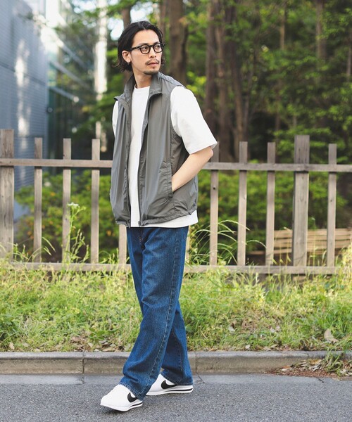 B:MING by BEAMS(ビーミングバイビームス)の「ライトナイロン ベスト(ベスト・メンズ・ブラック/グリーン系その他・MEDIUM/LARGE/SMALL)」の8枚目の写真