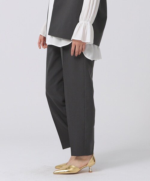 GALLEST（ギャレスト）の「◆タックテーパードパンツ（その他パンツ・レディース・チャコールグレー/ナチュラル/ライトグレー系9・38/36/40）」の16枚目の写真