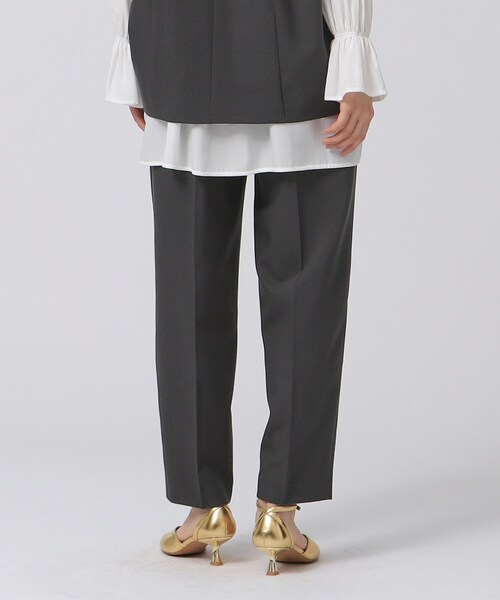GALLEST（ギャレスト）の「◆タックテーパードパンツ（その他パンツ・レディース・チャコールグレー/ナチュラル/ライトグレー系9・38/36/40）」の17枚目の写真