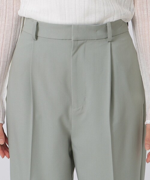 GALLEST（ギャレスト）の「◆タックテーパードパンツ（その他パンツ・レディース・チャコールグレー/ナチュラル/ライトグレー系9・38/36/40）」の12枚目の写真