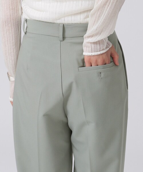 GALLEST（ギャレスト）の「◆タックテーパードパンツ（その他パンツ・レディース・チャコールグレー/ナチュラル/ライトグレー系9・38/36/40）」の4枚目の写真