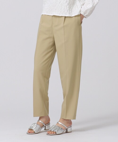 GALLEST（ギャレスト）の「◆タックテーパードパンツ（その他パンツ・レディース・チャコールグレー/ナチュラル/ライトグレー系9・38/36/40）」の7枚目の写真