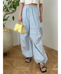 LILY BROWN | サイドリボントラックパンツ(その他パンツ)