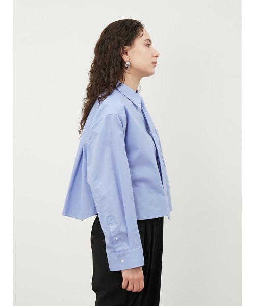 【セール】ネクタイSETオックスフォード短丈シャツ【手洗い可能】(シャツ/ブラウス)|Mila Owen(ミラオーウェン) 【セール】ネクタイSETオックスフォード短丈シャツ【手洗い可能】(シャツ/ブラウス)|Mila Owen(ミラオーウェン)