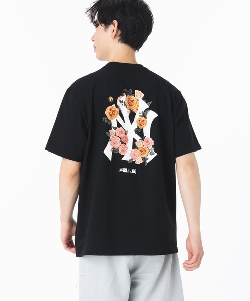 セール】ニューエラ 韓国企画 半袖Tシャツ MLBフラワー（Tシャツ